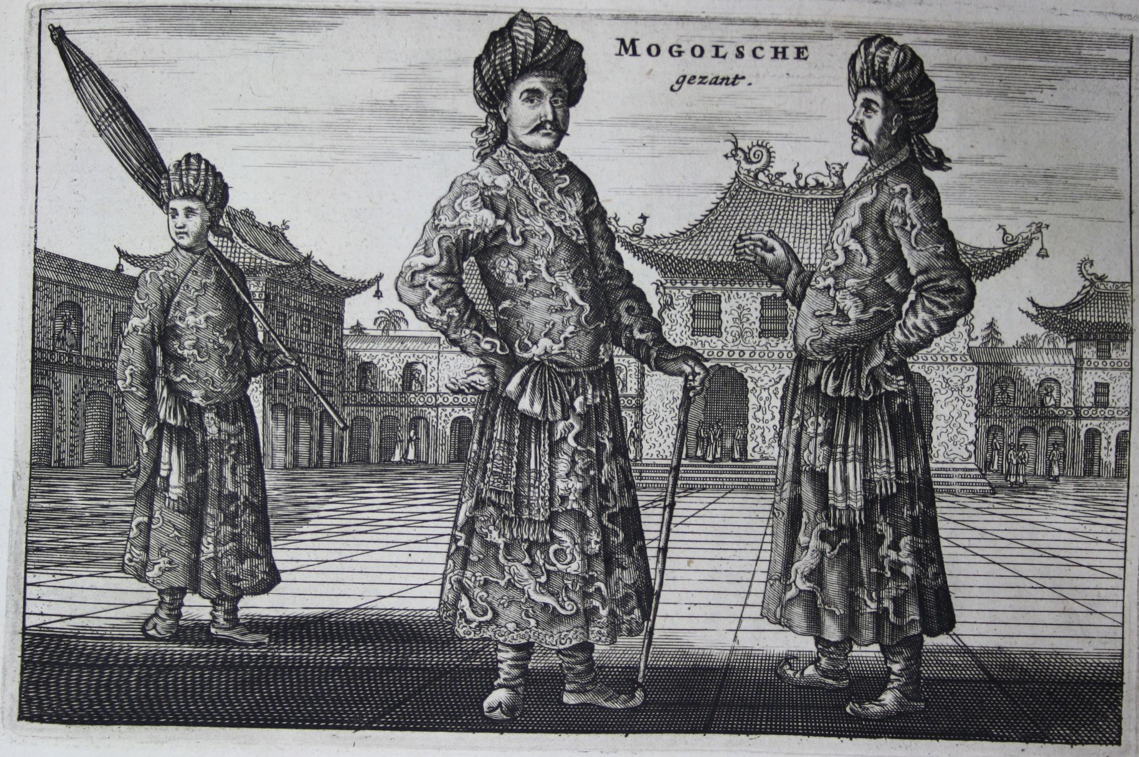 Mongolen - Joan Nieuhof, Het Gesantschap Der Neerlandtsche Oost-Indische Compagnie ... Keizer van China Amsterdam 1665 (Martinus-Bibliothek Mainz, 13/1091) (c) Martinus-Bibliothek