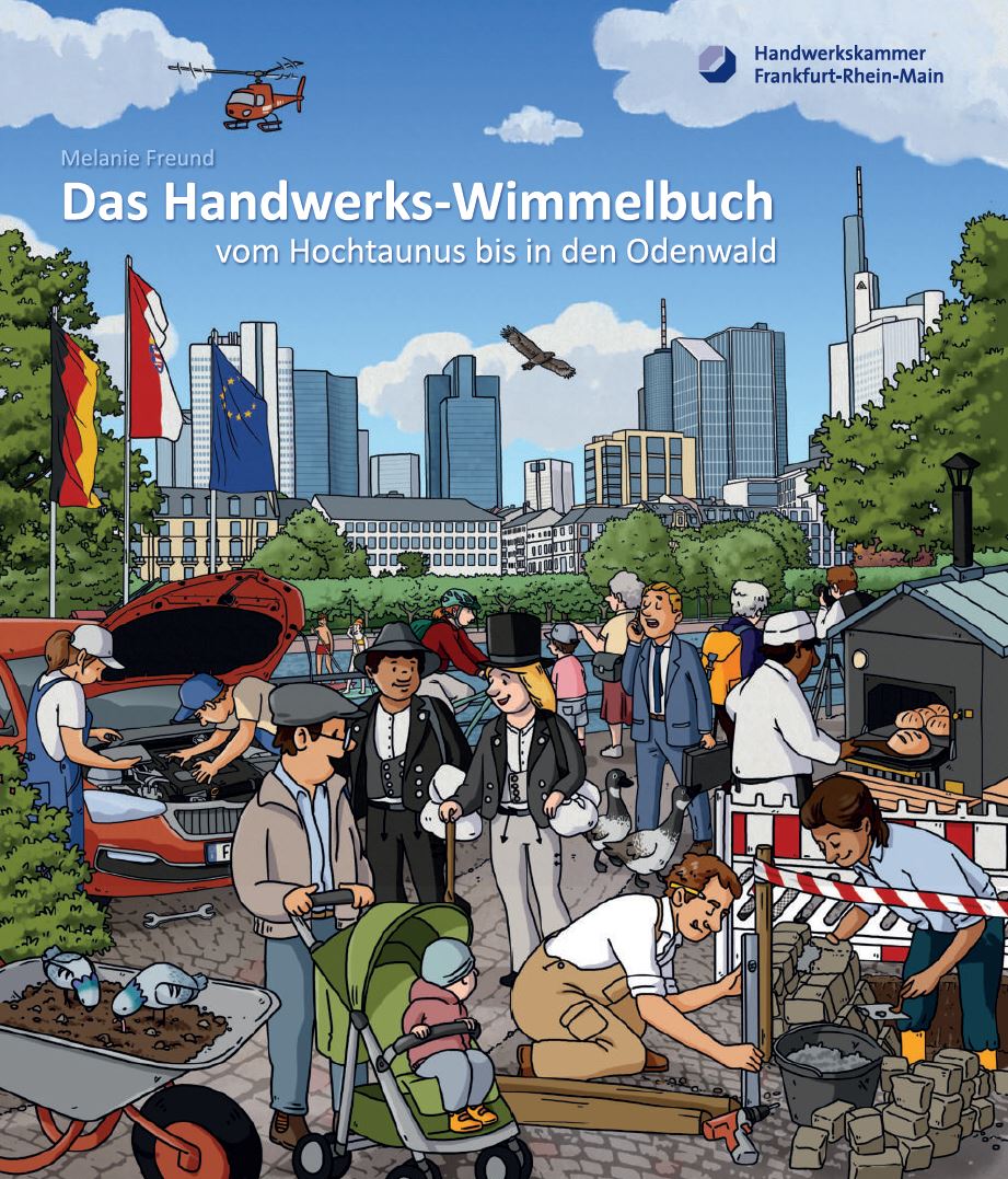 Das Handwerks-Wimmelbuch (c) Handwerkskammer Frankfurt-Rhein-Main