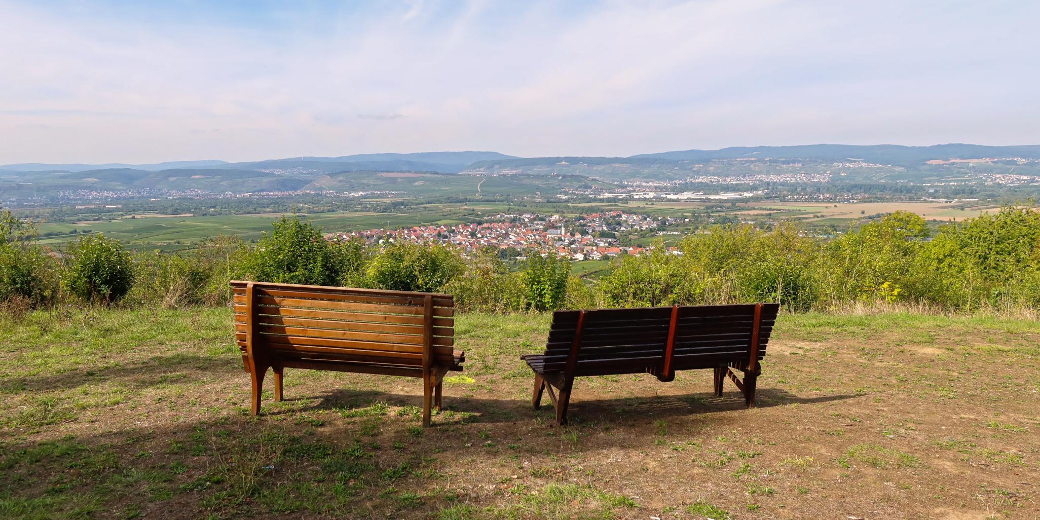 Jakobsberg: Aussicht auf Ockenheim