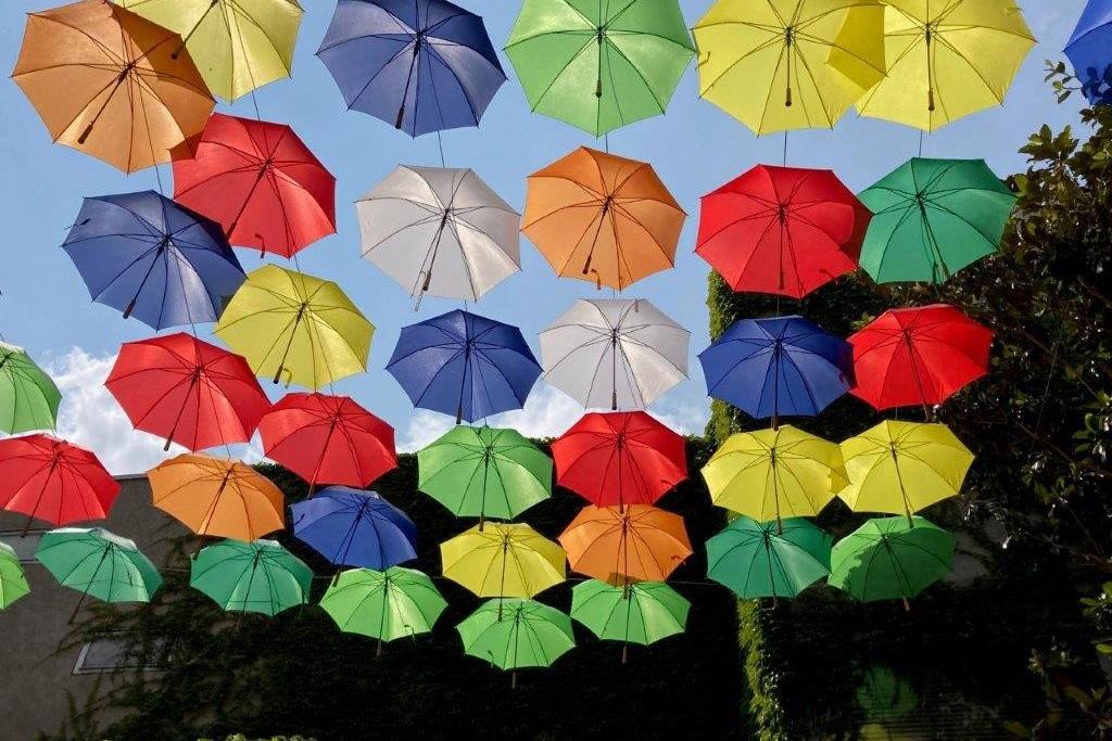 Bunter Himmel C -Beate Hirt