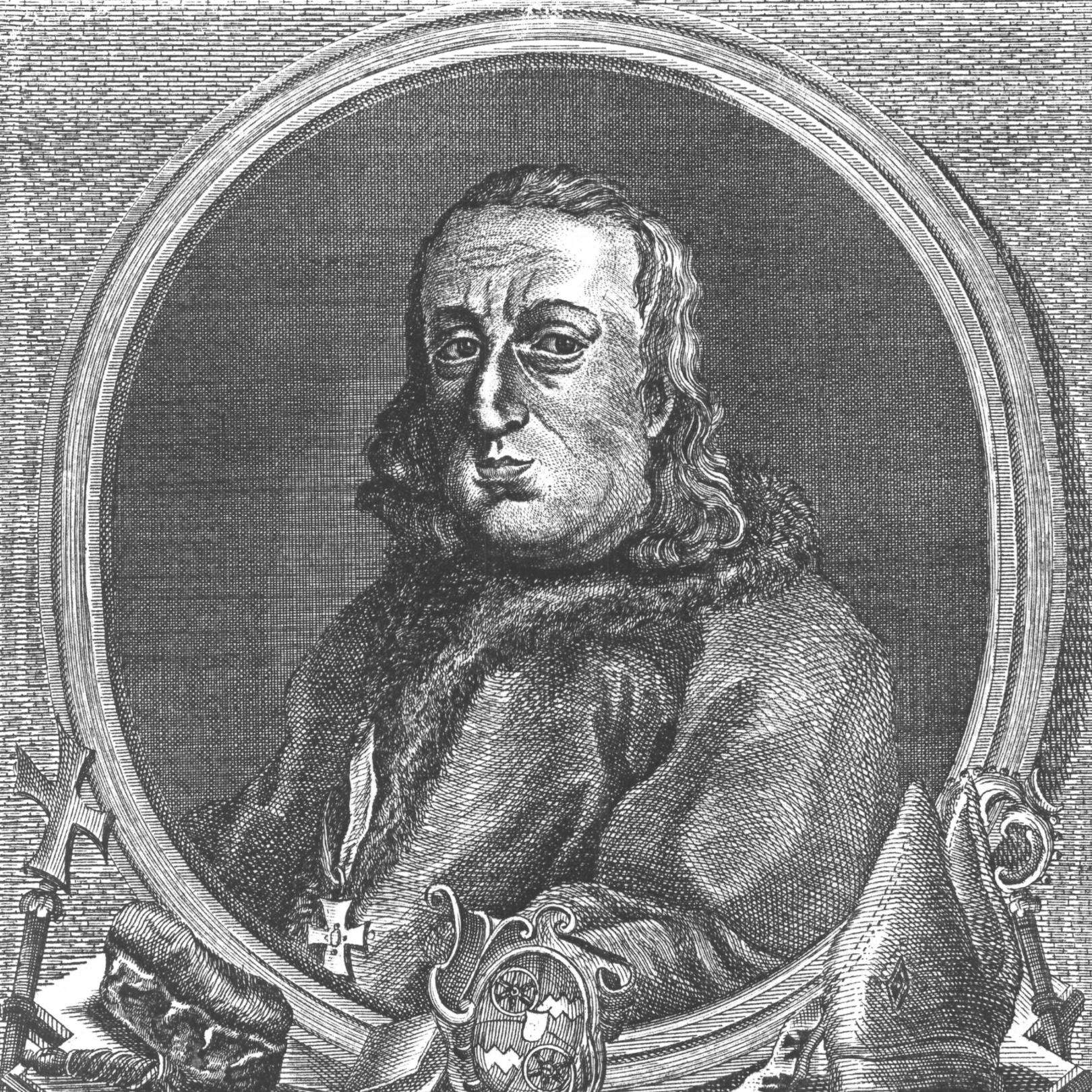 Konrad I von Wittelsbach, gezeichnet ca. 1774 (c) Wilhelm Christian Rücker / IMKG