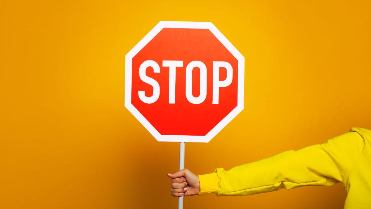 Stop-Schild