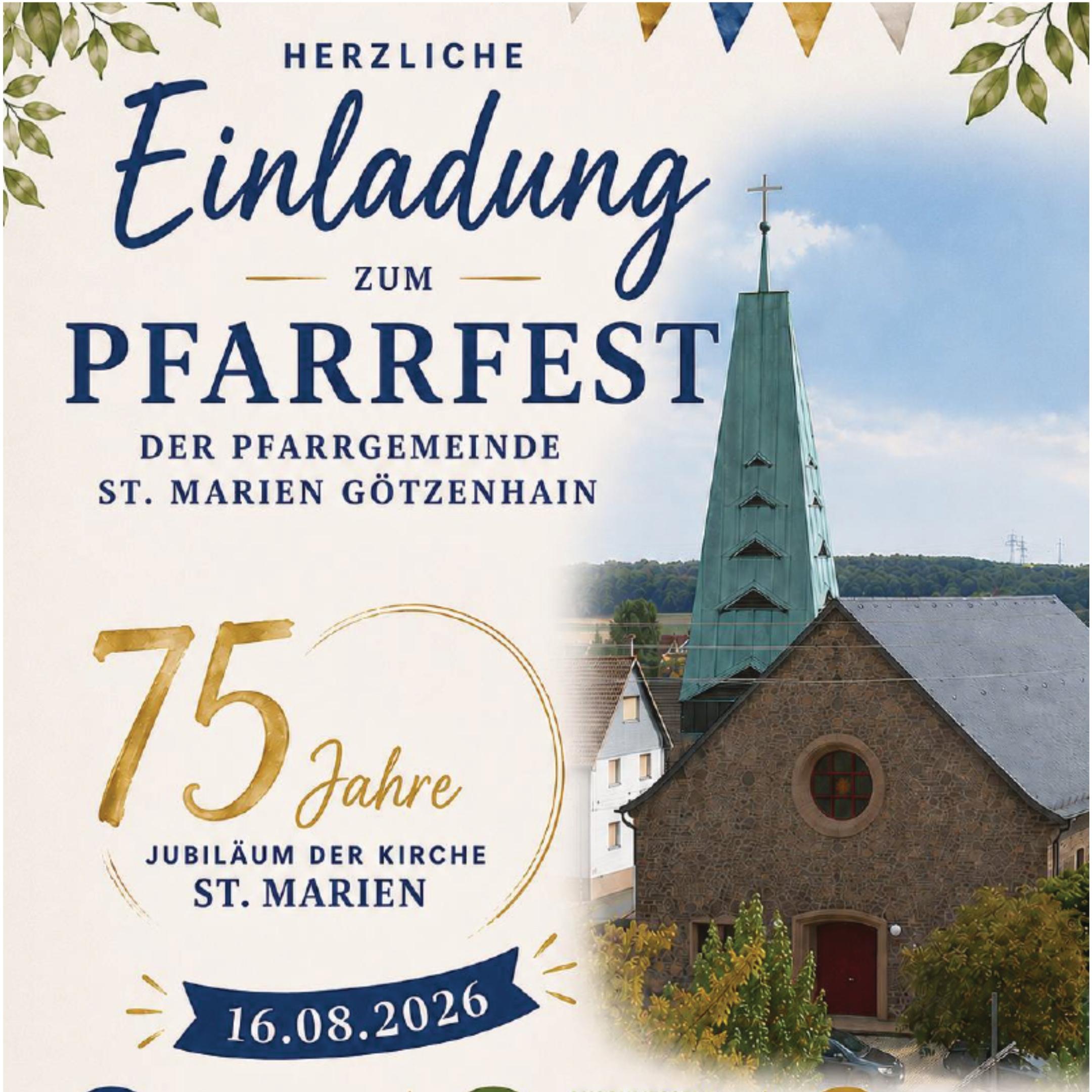 Pfarrfest St. Marien 2026