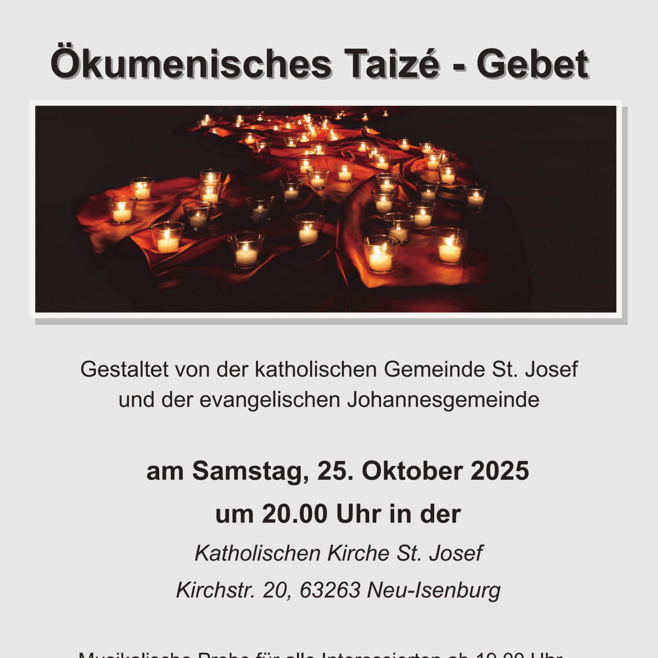 Taize Gebet 2025