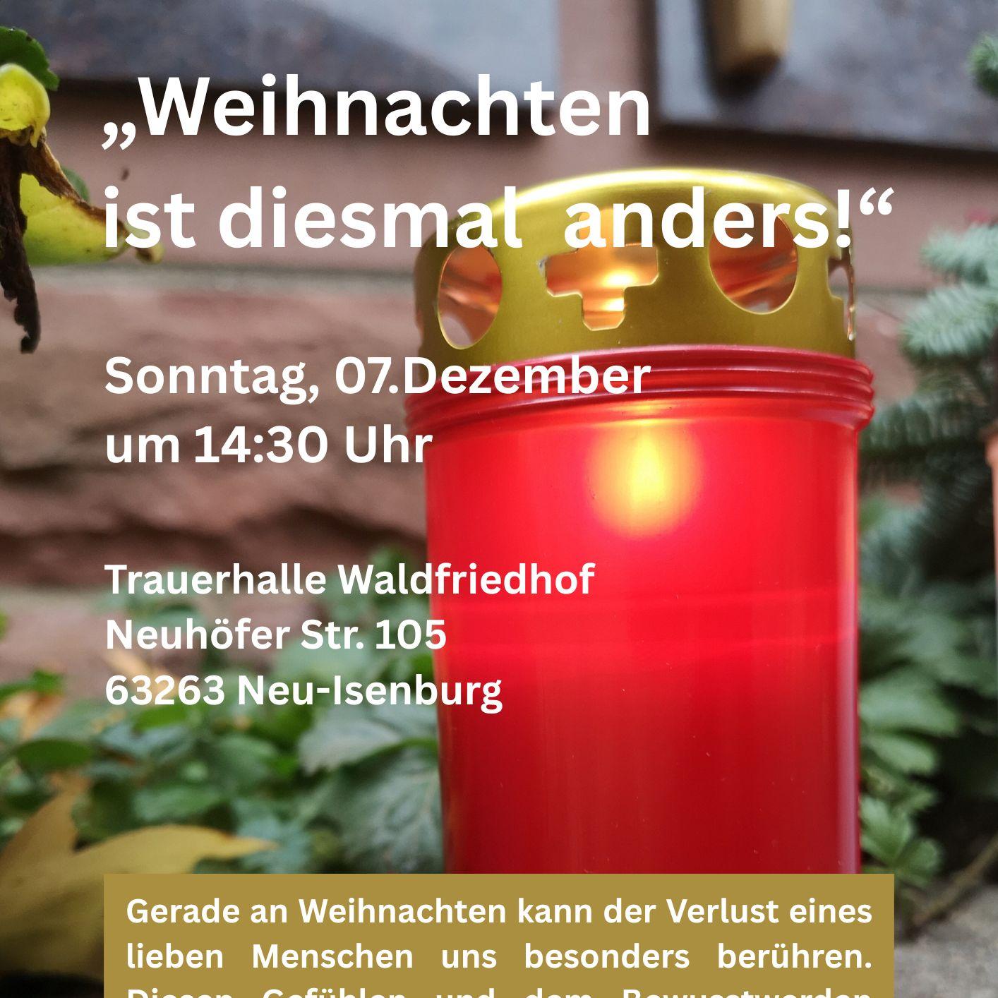 Weihnachten ist anders, Flyer