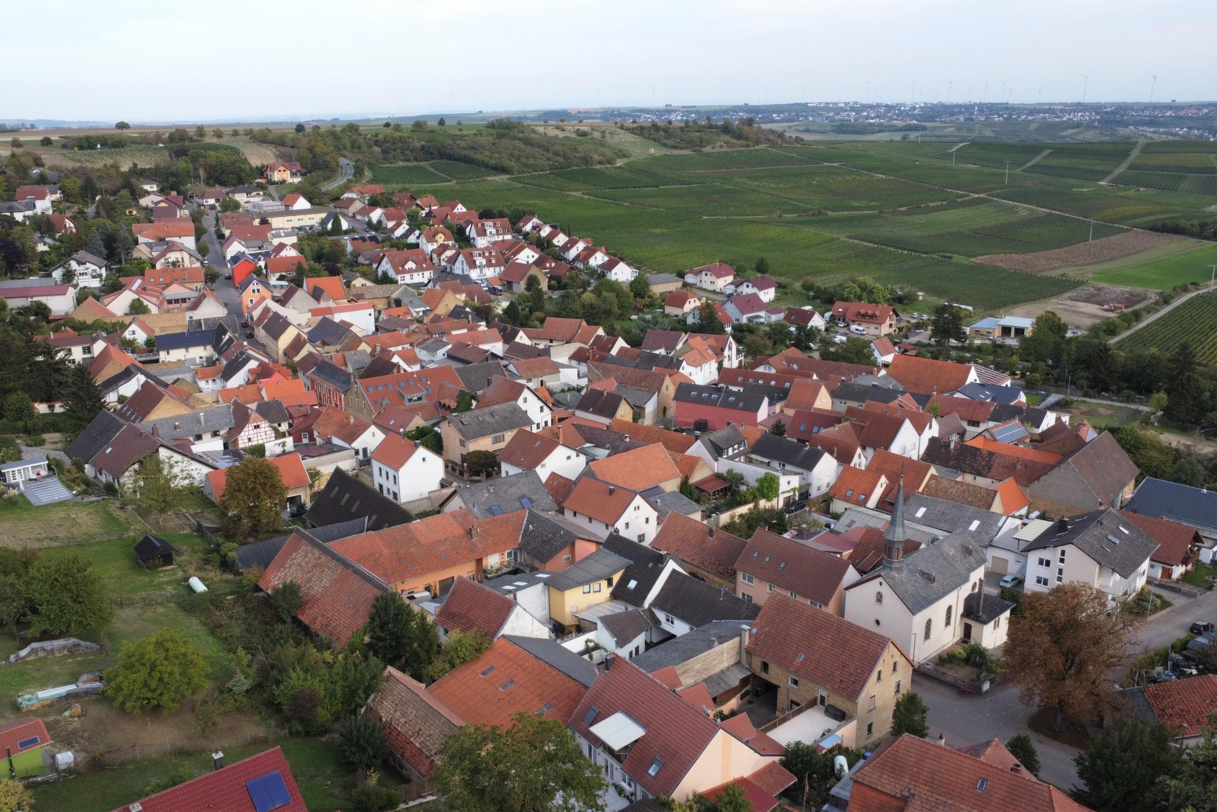 Blick auf Vendersheim