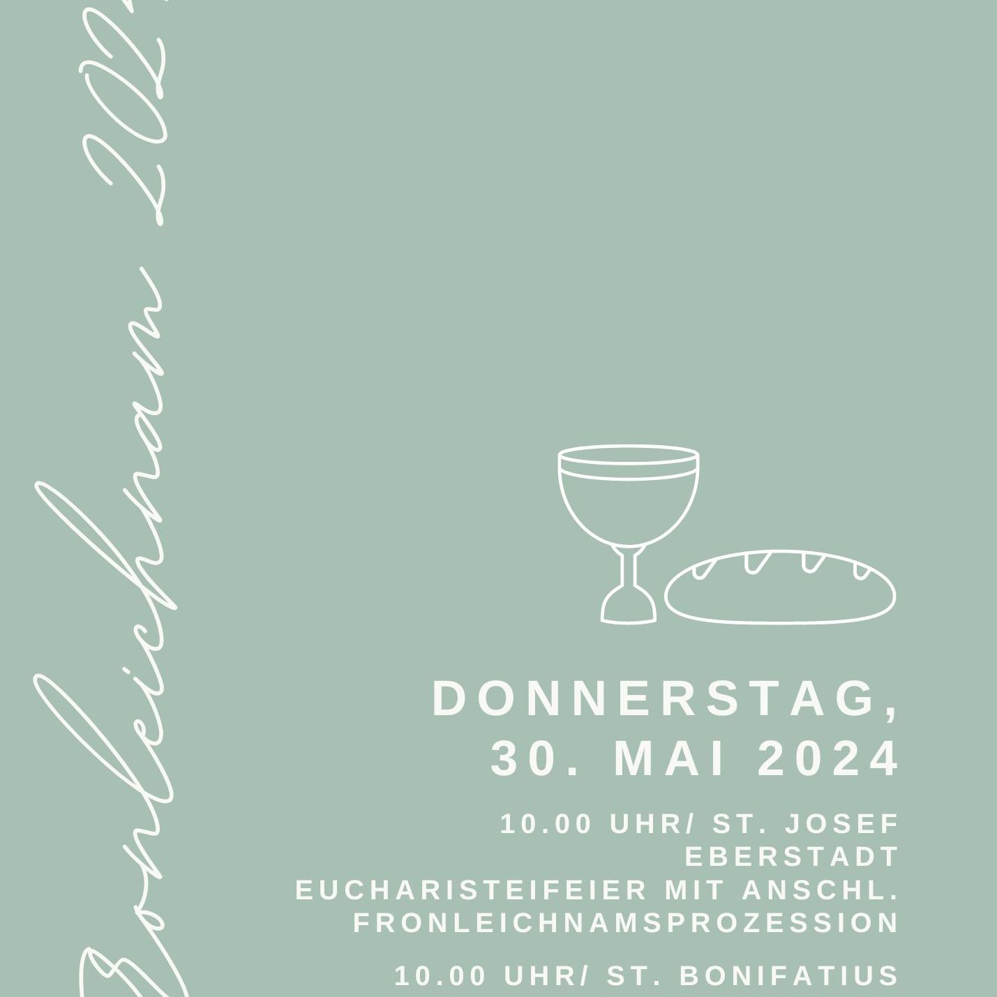 Plakat Fronleichnam 2024