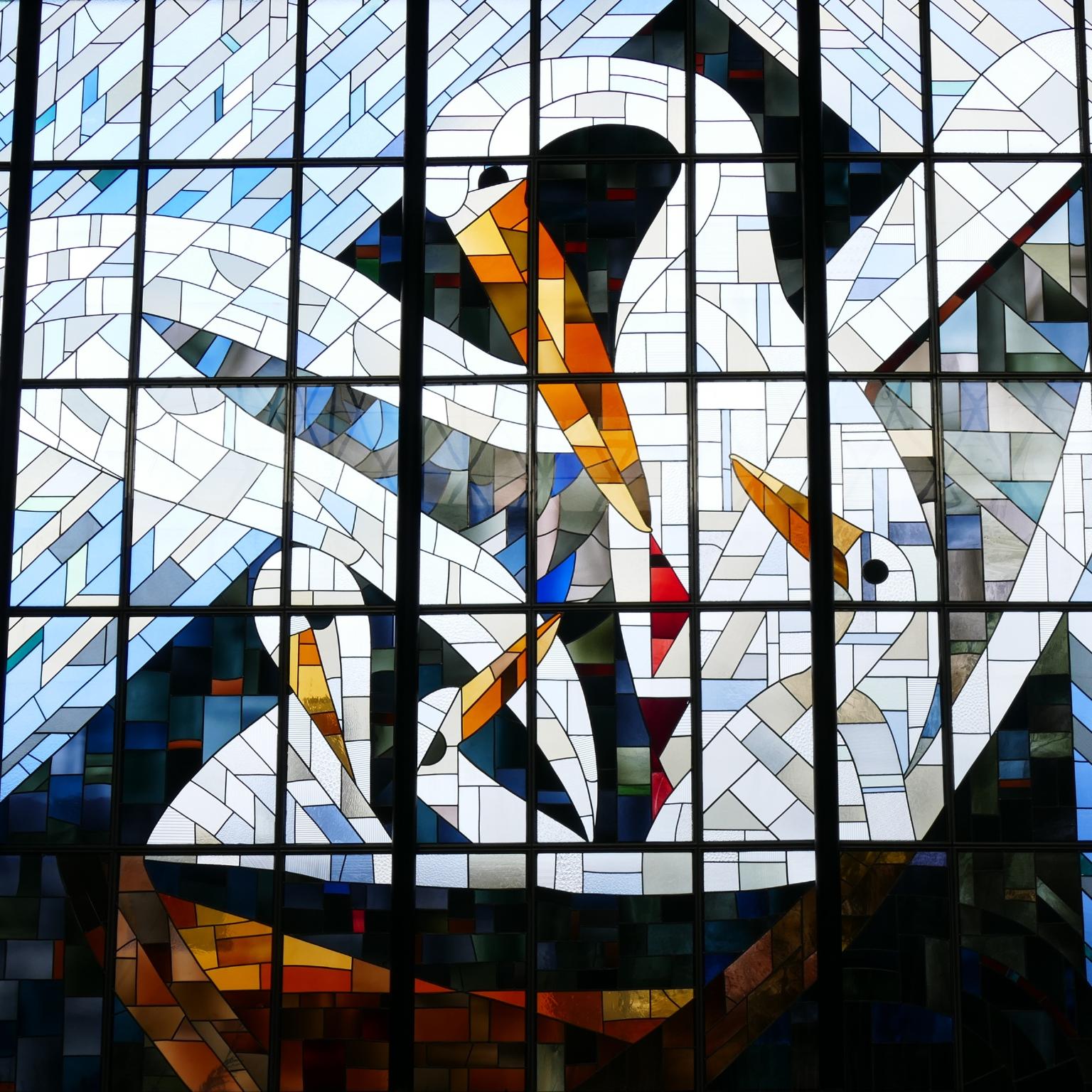 Pelikanfenster Heilig Kreuz Waldheim Pelikanfenster Heilig Kreuz Waldheim