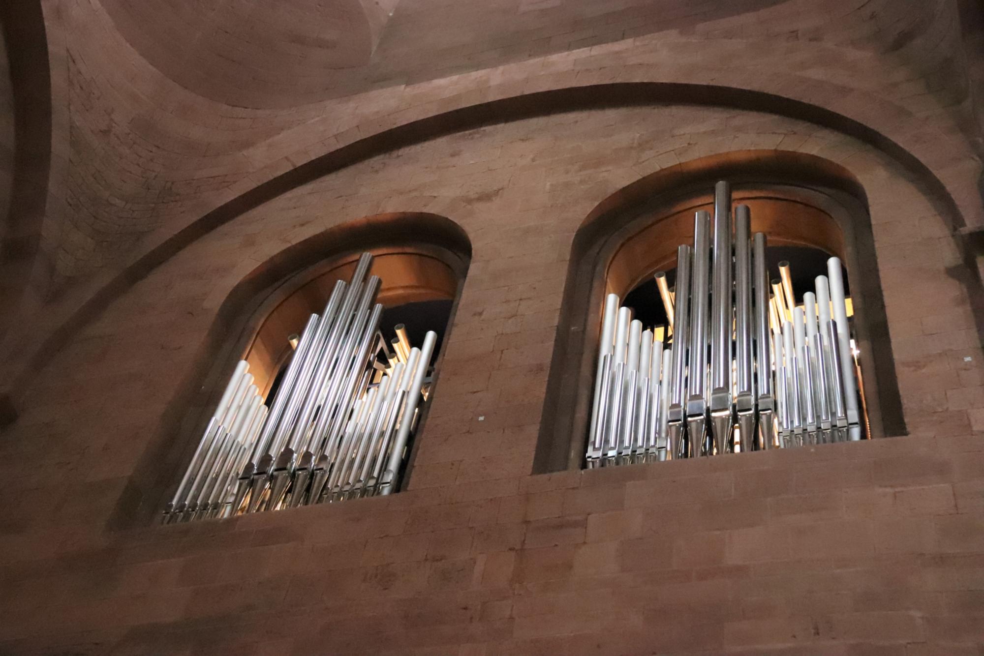 Die neue Orgel im Ostchor des Mainzer Doms (c) Bistum Mainz/Hoffmann