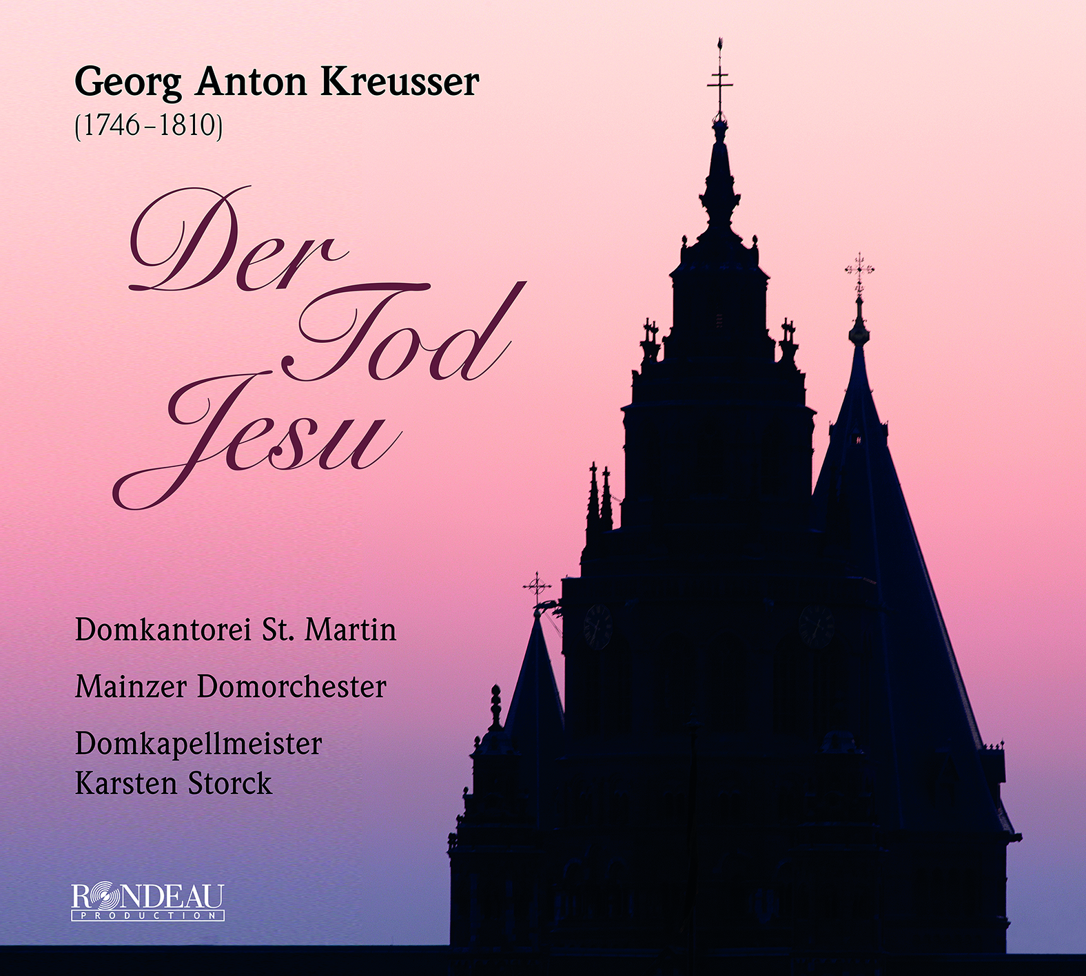 CD Der Tod Jesu (c) Bistum Mainz/Musica Sacra