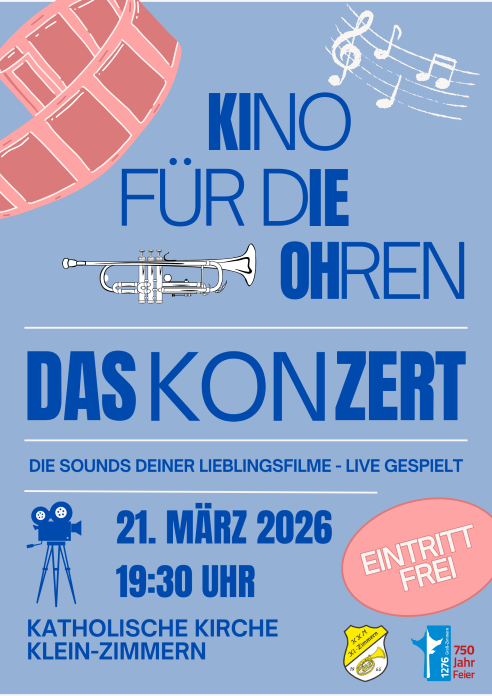 Plakat Orchester Filmmusik-Projekt