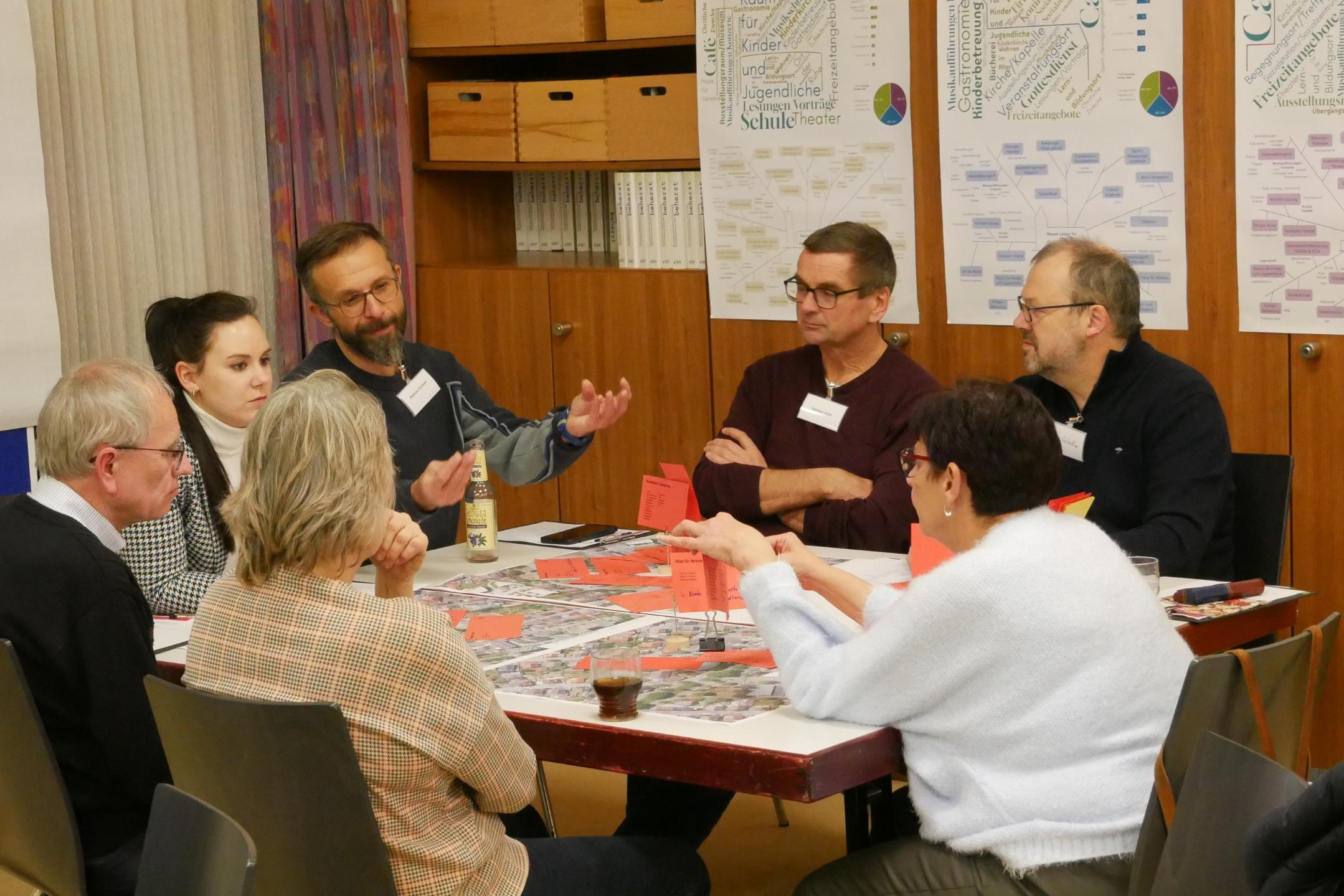 Beim 2. Runden Tisch wurden Ideen aus der Bürgerschaft weiterentwickelt – nun fließen sie in die öffentliche Projektwerkstatt ein.