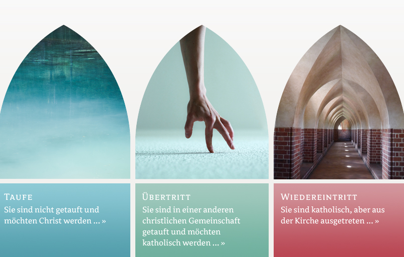Infoportal: Katholisch werden