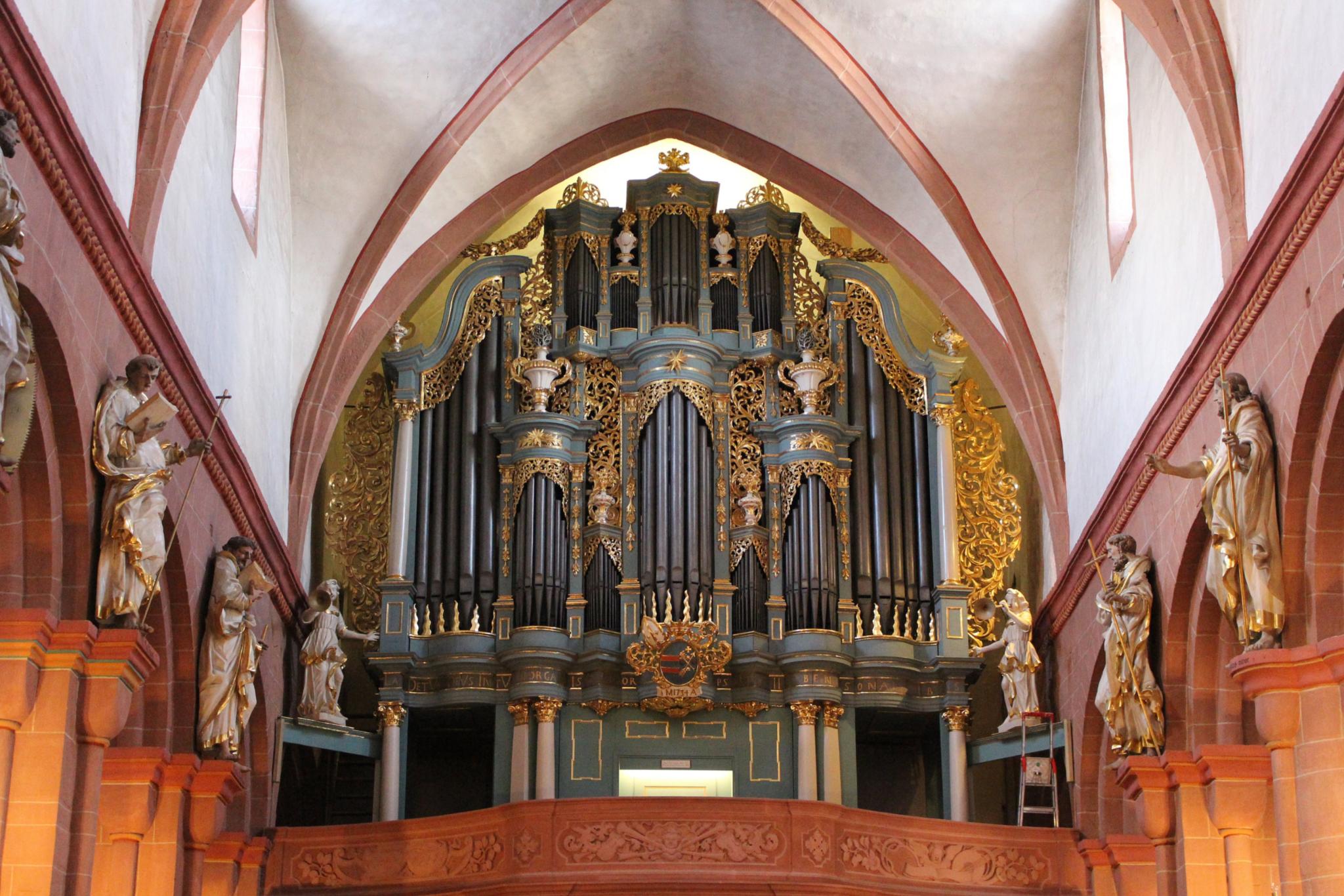 Orgel Ilbenstadt Basilika Maria St Peter und Paul