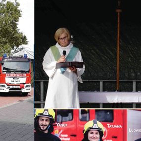 Ökumenischer Gottesdienst bei der Pfungstädter Feuerwehr am 03.09.2023 (c) St. Antonius Pfungstadt