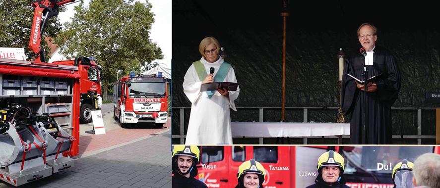 Ökumenischer Gottesdienst bei der Pfungstädter Feuerwehr am 03.09.2023 (c) St. Antonius Pfungstadt